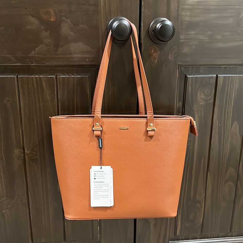 NWT Brown Tote Bag - Picture 2 of 7